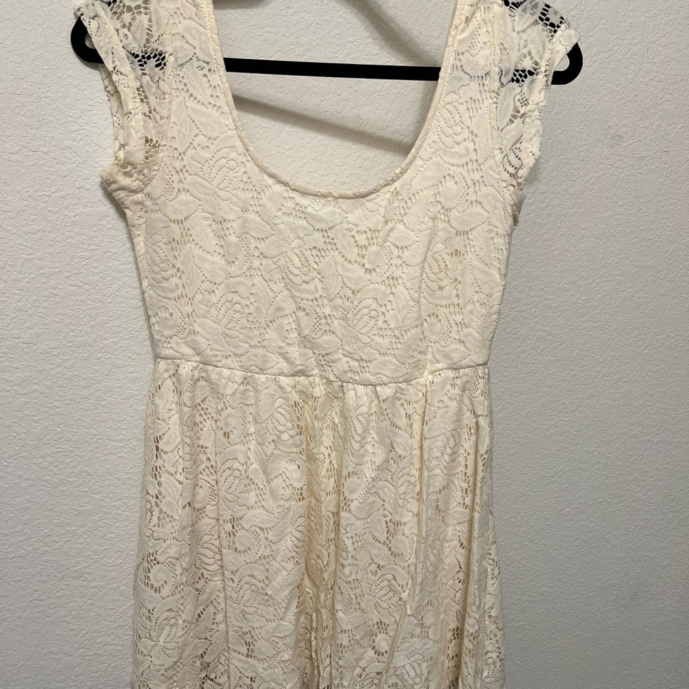 Cotton On Cream Lace Dress
